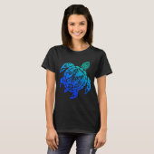 Abaco Tribal Sea Turtle Bahamas Beach Vacation  Tシャツ (正面フル)