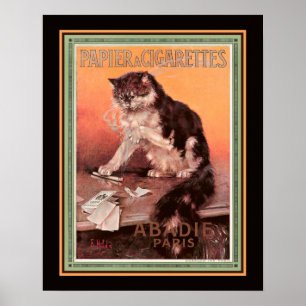 Abadie Vintage Papier 'a Cigarettes ポスター