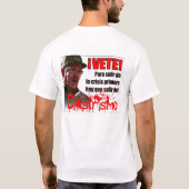 ABAJO RAUL CASTROのワイシャツ Tシャツ (裏面)