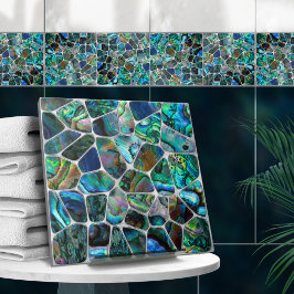 Abalone Shellテクスチャ – セルコラージュN15 タイル