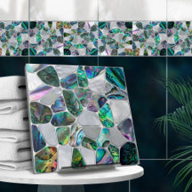 Abalone Shell and Pearl - Cells Collage N16