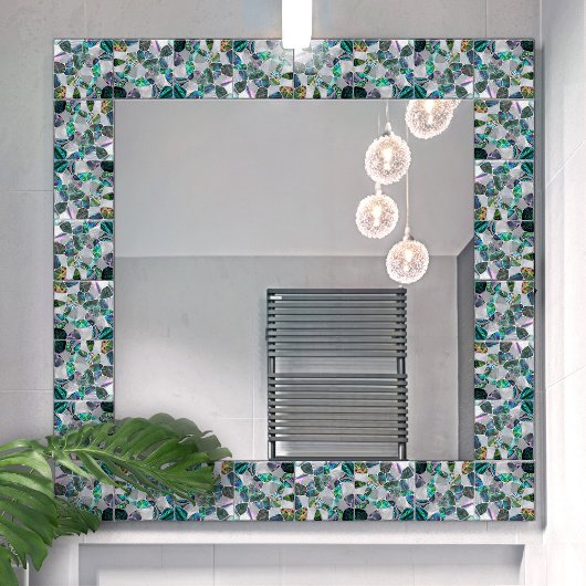 Abalone Shell and Pearl - Cells Collage N16 タイル