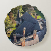 Abandoned Castle Round Pillow ラウンドクッション (裏面)
