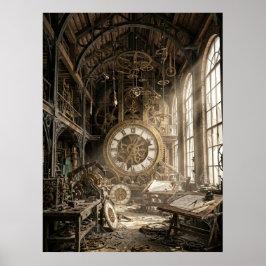 Abandoned Clockwork Workshop ポスター
