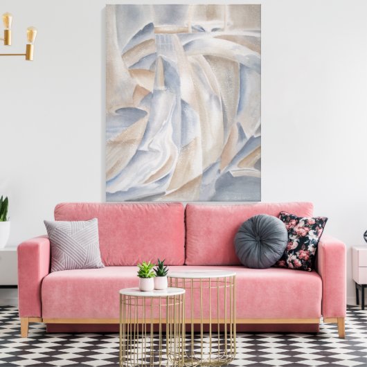 Abandoned Dam キャンバスプリント (インサイチュ (リビング))