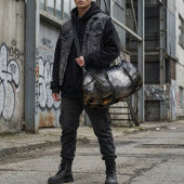 Abandoned Port — Pirate Harbor Scene Duffel Bag ダッフルバッグ