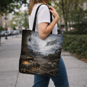 Abandoned Port — Pirate Harbor Scene Poster トートバッグ