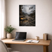 Abandoned Port — Pirate Harbor Scene Poster ポスター