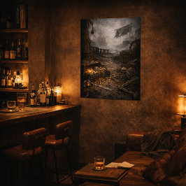 Abandoned Port — Pirate Harbor Scene Poster ポスター