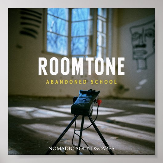 Abandoned School Room Tone Album Cover ポスター (正面)