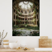 Abandoned Theater Nature Reclaimed ポスター (キッチン)