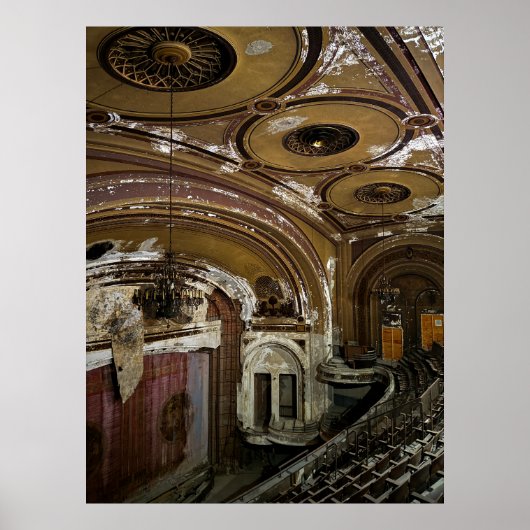 Abandoned Theatre ポスター (正面)