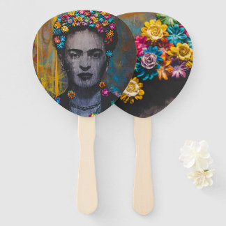 ABANICO FRIDA KAHLO ハンドファン