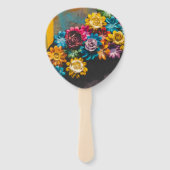 ABANICO FRIDA KAHLO ハンドファン (裏面)