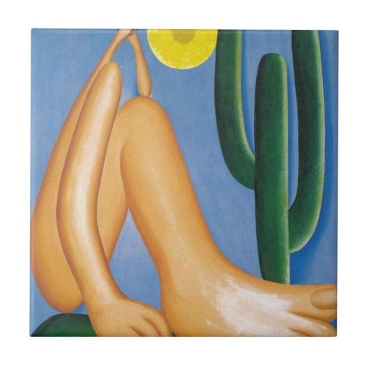 Abaporu Tarcila do Amaral タイル (正面)