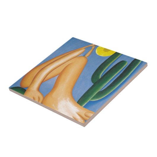 Abaporu Tarcila do Amaral タイル (側面)