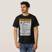 ABAR警告 Tシャツ (正面フル)