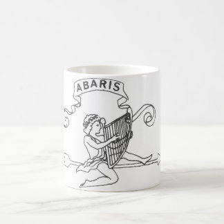 Abarisはロゴのマグを予約します コーヒーマグカップ
