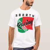 Abarth Racing Retro T-Shirt Tシャツ (正面)