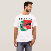 Abarth Racing Retro T-Shirt Tシャツ (正面フル)