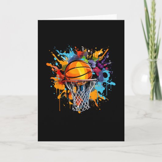 Äbäsketllco. Colorful Sketll Graphic  カード (正面)