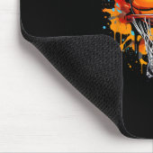 Äbäsketllco. Colorful Sketll Graphic  マウスパッド (コーナー)