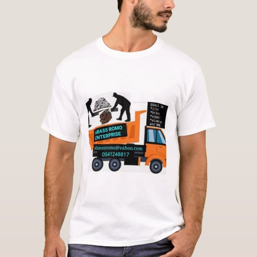 Abass Romo Enterprise Tシャツ (正面)