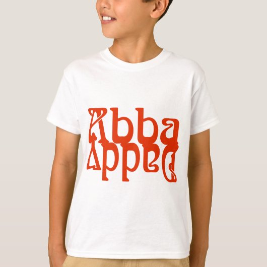Abbaのお父さん(父の神) Tシャツ (正面)