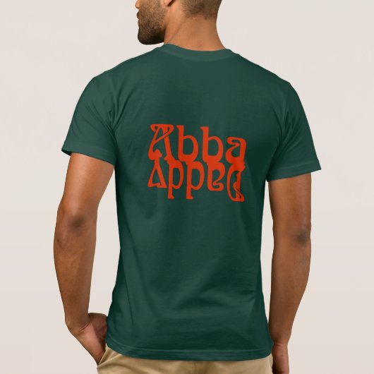 Abbaのお父さん(父の神) Tシャツ (裏面)