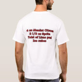 Abba Tシャツ (裏面)
