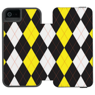 Abba Zabbabuzzのアーガイルのウォレットケース iPhone SE/5/5sウォレットケース