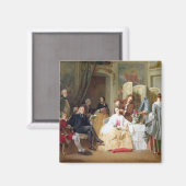 Abbe Prevost'読'Manon Lescault', 1856 マグネット (正面/裏面)