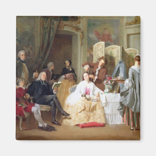 Abbe Prevost'読'Manon Lescault', 1856 マグネット (正面)