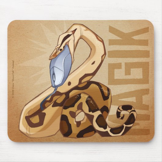 AbberantストライプなBCIのマウスパッド マウスパッド (正面)