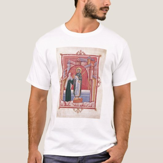 Abbessのヒルダの提供 Tシャツ (正面)