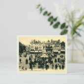 Abbeville,フランス,クールベットプレイス提督,ヴィンテージ ポストカード (スタンド正面)