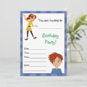 Abbeyとサムの招待状で育つ 招待状 (スタンド正面)