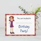 Abbeyとサム招待状で育つ 招待状 (スタンド正面)