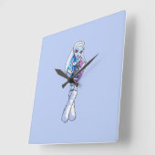 Abbey Clock スクエア壁時計 (傾斜)