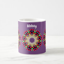 ABBEY ~ Personalized Easter Candy Pattern Coffee  コーヒーマグカップ