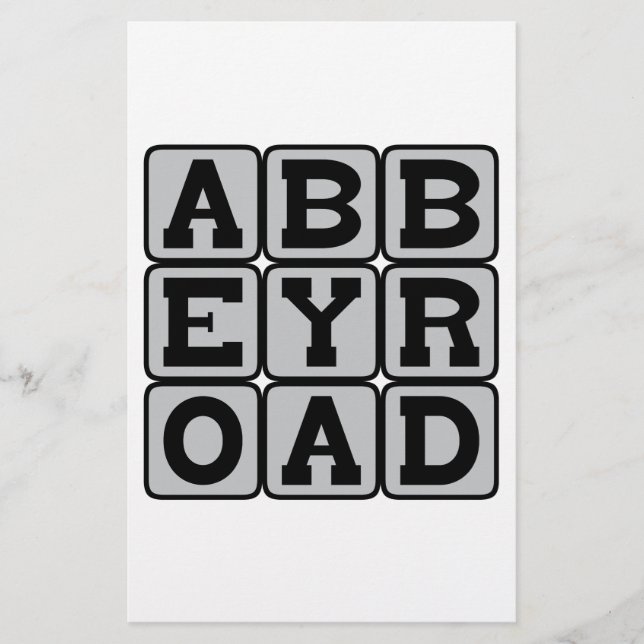 Abbey Road，ロンドンの観光客スポット (正面)