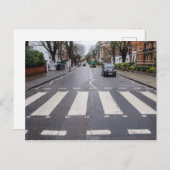 Abbey Road Crossing – ロンドン・イングランド ポストカード (正面/裏面)