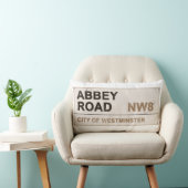 Abbey Road London England -ヴィンテージ ランバークッション (椅子)