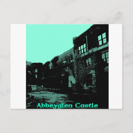 Abbeyglen Castle, Clifden, Ireland ポストカード (正面)