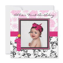 Abbieの最初誕生日