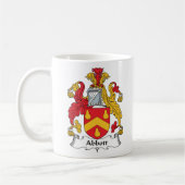 Abbottの家紋 コーヒーマグカップ (左)