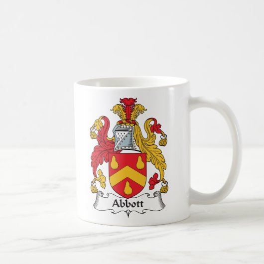 Abbottの家紋 コーヒーマグカップ (右)
