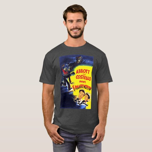 Abbott and Costello meet Poster Tシャツ (正面フル)