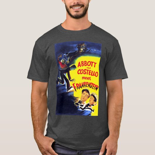 Abbott and Costello meet Poster Tシャツ (正面)