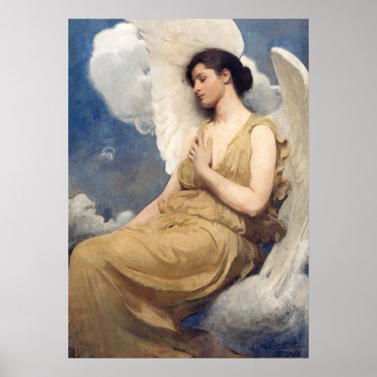Abbott Handerson Thayer | Winged Figure - 1889 ポスター (正面)
